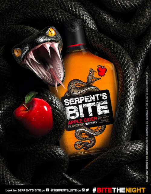 serpents bite bottle