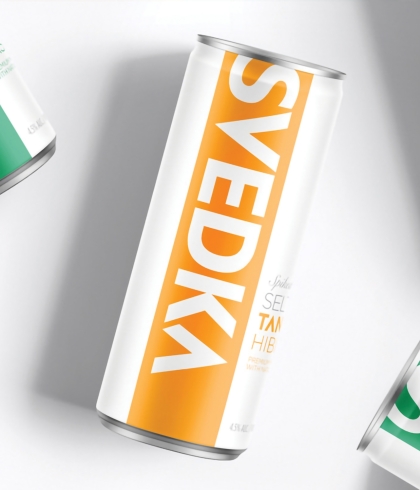 Svedka cans