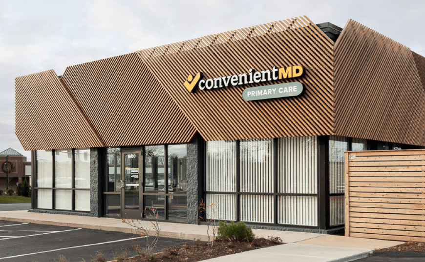 Outside photo of one of ConvenientMD's Portsmouth, NH locations.